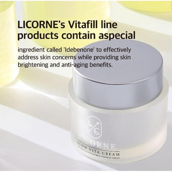 LICORNE Vegan Rice Eye Cream AHA-PHA Anti-Wrinkle Brightening 1.01 oz VEGAN Box - Picture 5 of 9